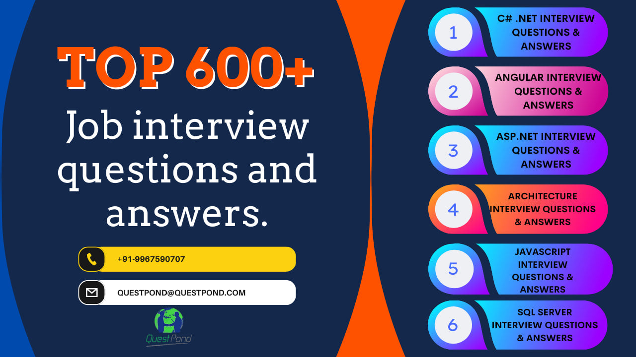 Interview Questions & Answers Series for C# .NET Fresher & Experienced