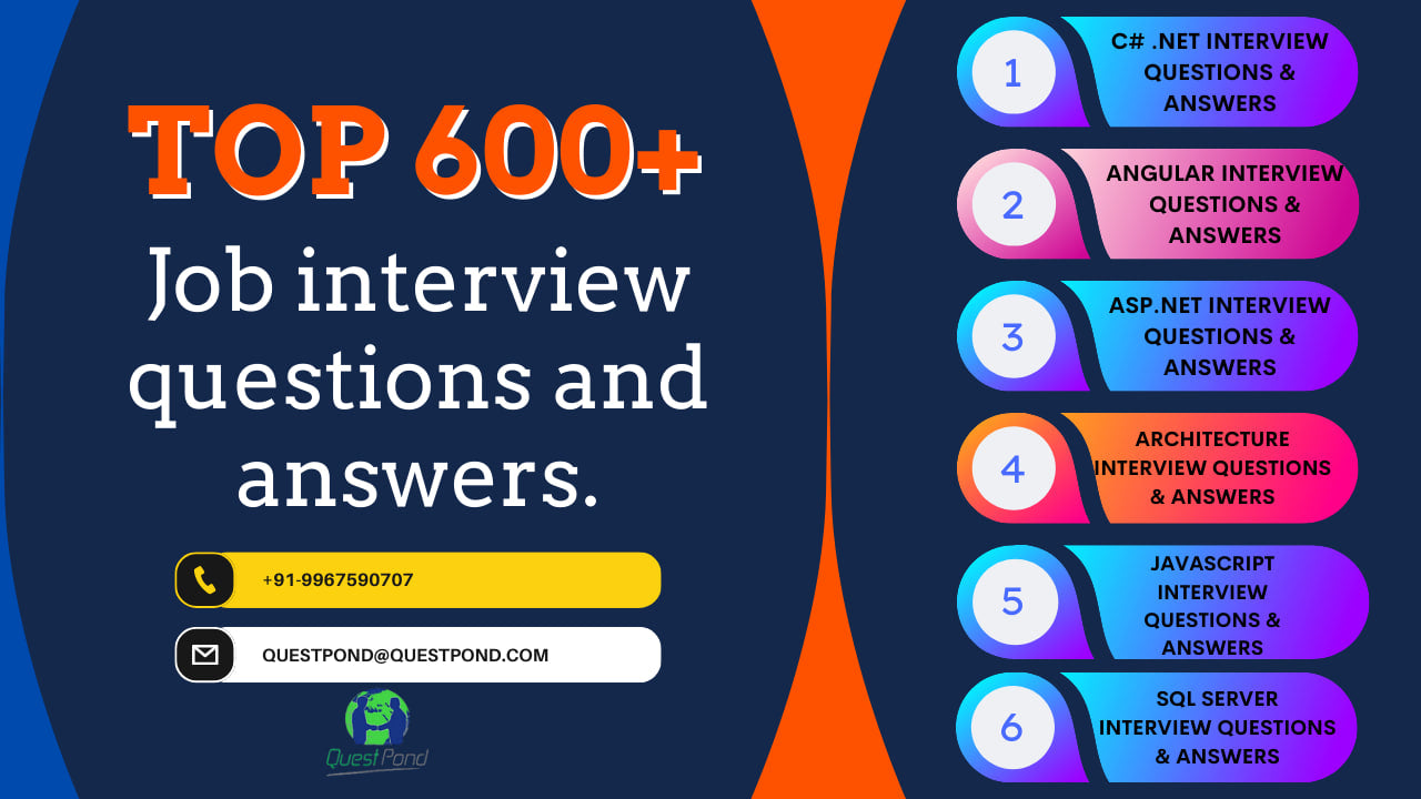 Interview Questions & Answers Series for C# .NET Fresher & Experienced
