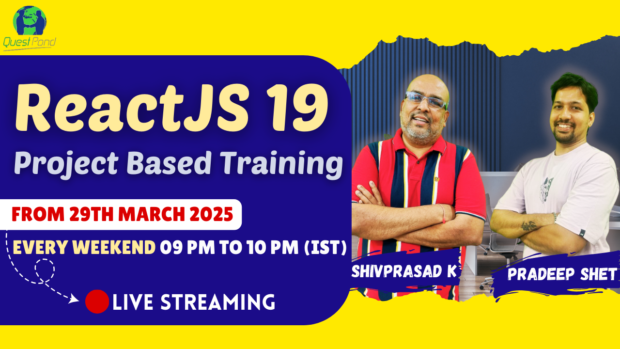 Step by Step build website using ReactJS. Started from 29th March 2025 (Exclusive for 5 year subscribers only).