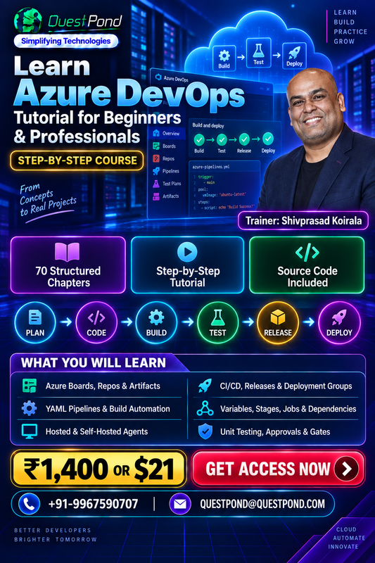 Azure DevOps Tutorial for Beginners & Professionals