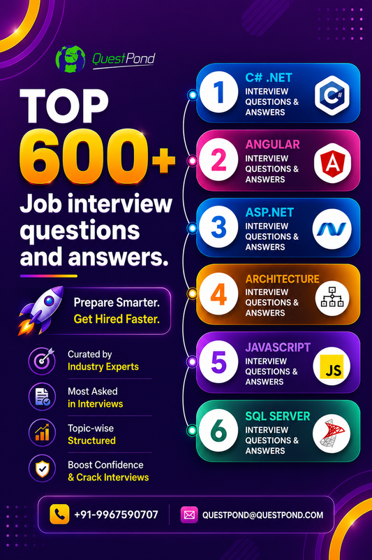 Interview Questions & Answers Series for C# .NET Fresher & Experienced